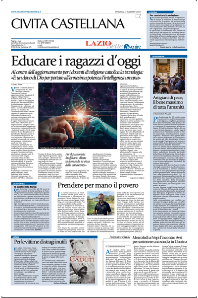 Avvenire - pagina diocesana del 05/11/2023